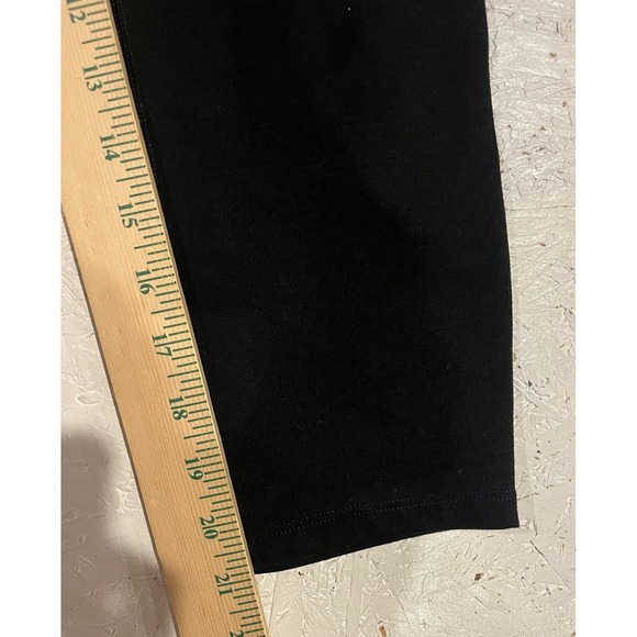 Nike Epic Run Tights Size Medium Running Crop Capri Running Dri Fit Black Womens - Picture 7 of 10